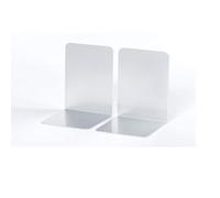 MAUL Serre-livres en aluminium 10×10×13 cm – Lot de 2