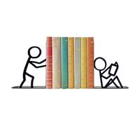 Serre-Livres,Robuste et Compact,Organisateur Arrête-Livres pour Chambre des - pour Bibliothèques Tables Basses Bibliothèque Meubles TV Chambre Salon Bureau