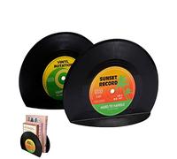 Serre-livres - Serre-livres pour tenir des livres robustes | Support de livre, stoppeur de livre, serre-livres de disque, serre-livres décoratifs vintage classiques pour étagères supports