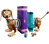 LEGO ǀ Disney et Pixar Serre-Livres Zigzag de Toy Story - Set de Construction pour Adulte - Décoration Book Nook pour Étagère - Minifigurine de Woody & Figurine du Chien - Cadeau pour Fans 43301