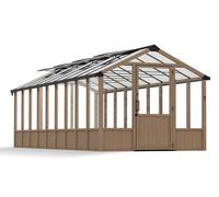 Serre Natura Cedar en polycarbonate 2,37 x 6,4 m Palram - Canopia