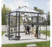 Serre Oasis hexagonale en polycarbonate 3.6m Palram - Canopia