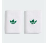 Serre-poignets de tennis adidas Originals Taille L White / Green Hommes (M/L)