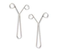 Serre-poignets faciles à utiliser - Maintien sûr - Bords roulés - En alliage d'aluminium - Plusieurs options de couleur - Fermeture de manchette portable