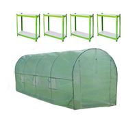Serre Polytunnel 25mm 6m X 3m Avec Étagères