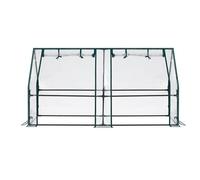 Serre Portable, Protection des Portable, Housse de Protection pour avec fenêtre roulante, pour l'intérieur et l'extérieur, Le Jardin, la terrasse, Le Balcon, la Culture de Fleurs pour