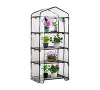 Serre portative - Serre de jardin, serre | Serre renforcée avec cadre en acier tubulaire, serre de patio avec roues verrouillables pour la culture de légumes, fleurs, herbes, semis