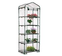 Serre, Serre de Jardin en PVC, de véranda, Serre en Plastique à Plusieurs Niveaux, bâche Transparente imperméable et résistante, Protection pour jardinière extérieure en Plastique