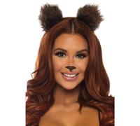 Serre-t te oreilles d'ours Leg Avenue couleur marron