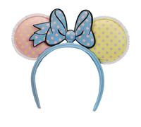 Loungefly Bandeau d'oreille Minnie Mouse à pois pastel