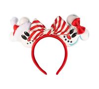 Serre-tÃªte fille Loungefly Disney Snowman Mickey Minnie Blanc TU