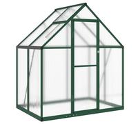 Serre Tente Abri Plante Fleur Légumes Avec Cadre De Base 169 X 114 X 195 Cm Aluminium Vert Helloshop26 02_0044485 Multicolore