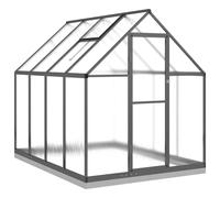 Serre Tente Abri Plante Fleur Légumes Avec Cadre De Base 224 X 169 X 202 Cm Aluminium Anthracite Helloshop26 02_0044498 Multicolore
