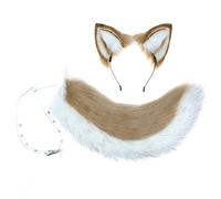 Serre-tête à cheveux d'animaux Shiba Inu avec fausses oreilles de chien