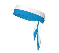 Serre-tête à cravate avec drapeau bavarois pour homme et femme - Élégant nœud de sport, adapté pour diverses activités sportives