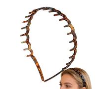 Serre-tête à dents - Serre-têtes mode pour femme - Styles tendance pour serre-tête,Pour un usage quotidien, travail, maison, mariage, voyage, plage, running