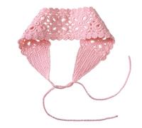 Serre-tête à fleurs ajourées, bandeau extensible pour femmes et adolescentes, accessoire de mode, bandes tricotées en dentelle florale pour femmes et filles