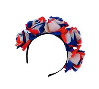 Serre-tête à fleurs colorées pour les jours de l'indépendance, accessoire pour les élections américaines, accessoires de défilés, accessoires pour photo