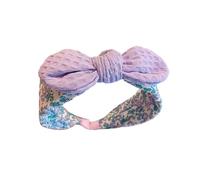 Serre-tête à fleurs pour enfants - Doux - Nœud - Confortable - Antidérapant - Pour un usage quotidien - Pour filles - Bandeau large antidérapant