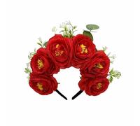 Serre-tête à fleurs sécurisé pour une utilisation active, danse, sport, aventures en plein air, coiffe élégante