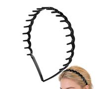 Serre-tête à Griffes | Bandeau en Forme de U avec Peignes,Bandeau cranien haut | Pour un usage quotidien, travail, maison, mariage, voyage, plage, running