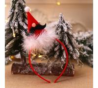 Serre-tête amusant et festif avec cornes d'élan et étoiles pour la joie de Noël chez les enfants (B-C133)