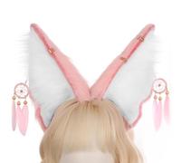 Serre-Tête Animal en Peluche Halloween Réutilisables Mignonnes Douces En | Serre-Tête avec Oreilles en Fourrure Douce pour les Joueurs de Rôle, les Passionnés de Fêtes et les Soirées