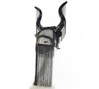 Serre-tête antilope pour femme - Franges - Pour bal masqué, Halloween, cornes de diable