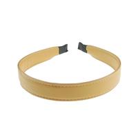 Serre-tête aspect cuir végétalien de 2 cm avec bords cousus pour femme - Accessoire pour cheveux pour soirée d'hiver, fête de mariage, anniversaire, mariage, Noël, anniversaire, demoiselle d'honneur