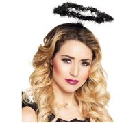 Serre-tête Auréole d'Ange - Noir Multicolor - BOLAND - Accessoire de déguisement pour adulte