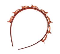 Serre-tête avec clips, pince torsadée | Frange de cheveux pour femmes et filles Outil de tresse dentée pour voyage, retouches à la maison, travail