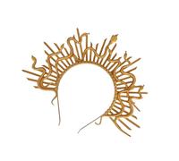 Serre-tête avec couronne de méduse inspirante de la déesse - Accessoire de mode - Pour fête à thème, cosplay, événement - Tenue décontractée
