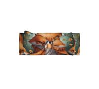 Serre-tête avec nœud à motifs renard jaune forêt, accessoire pour cheveux de bébé, convient aux bébés âgés de 0 à 6 mois ou à porter au quotidien