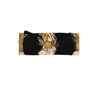 Serre-tête avec nœud en forme d'ananas doré, un accessoire de cheveux pour les nouveau-nés et les nourrissons, adapté pour les bébés de 0 à 6 mois