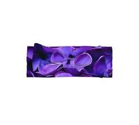 Serre-tête avec nœud floral violet pour bébé, un accessoire de cheveux pour les nouveau-nés et les nourrissons, adapté pour les bébés de 0 à 6 mois