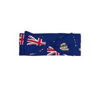 Serre-tête avec nœud pour bébé Motif drapeau des îles Caïmans Doux et extensible Pour nouveau-nés et nourrissons