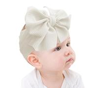 Serre-tête avec nœud pour enfant - Bandeau élastique fait à la main pour les anniversaires, fêtes prénatales, Noël, photographie de famille