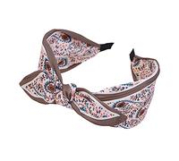 Serre-tête avec nœud pour femme et fille - Bandeau pour cheveux - Multifonction - Pour prendre des photos - Créoles à cheveux pour femme - Joli nœud décoratif