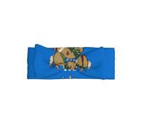Serre-tête avec nœuds pour bébé - Imprimé drapeau de l'État de l'Oklahoma - Accessoire pour cheveux doux pour la peau - Bandeau délicat pour nouveau-nés, nourrissons et tout-petits