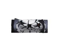 Serre-tête avec nœuds pour bébé - Imprimé football - Noir et blanc - Accessoire pour cheveux doux pour la peau - Bandeau délicat pour nouveau-nés, nourrissons et tout-petits