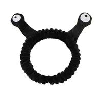 Serre-tête avec oreilles d'animaux mignons avec boule moelleuse en polaire corail doux pour femme pour se laver le visage, maquillage et cosmétiques (E)