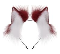 Serre-tête avec oreilles de chat - Serre-tête pliable - Accessoire de fête à thème pour fille