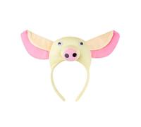 Serre-tête avec oreilles de cochon - Accessoire photo - Accessoire de fête - Pour festival, musique, scène, costume