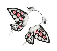 Serre-tête avec oreilles de diable Dark Series pour Halloween, jeu de rôle, accessoire de costume pour Halloween
