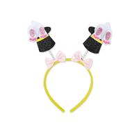 Serre-tête avec oreilles de poulet et de lapin, accessoires photo, serre-tête de Pâques, bandeau amusant pour festival de musique, fête d'hiver, bandeaux pour enfants