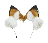 Serre-tête avec oreilles pour femme - Accessoire de cheveux pour Halloween et cosplay