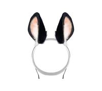 Serre-tête avec oreilles pour Halloween, cosplay, fête costumée, accessoires de costume, serre-tête de lapins, fausse queue d'animal