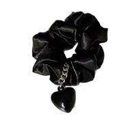 Serre-tête avec pendentif en forme de cœur pour queue de cheval - Accessoire de cheveux doux et cool pour femmes et filles