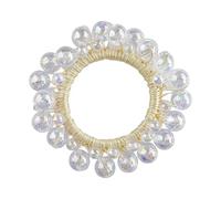 Serre-tête avec perles cloutées élastiques - Cadeau de demande en mariage - Chouchous pour femme