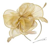 Serre-tête bibi en organza pour femme Derby - Pour cocktail, fête